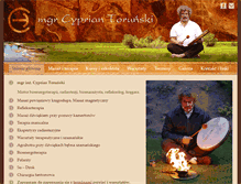 Tablet Screenshot of cypriantorunski.pl